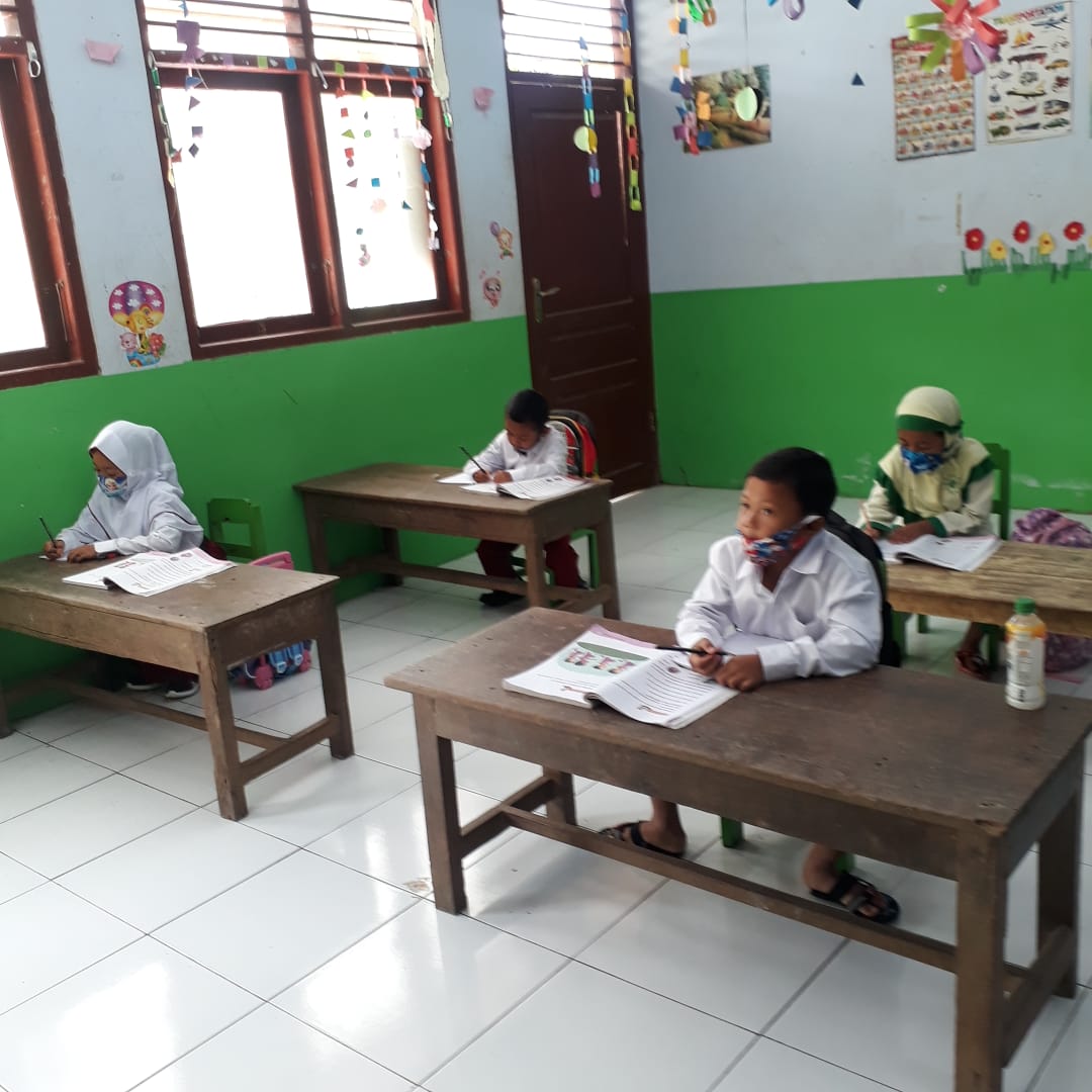 Pembelajaran di SD Muhayo Ponjong
